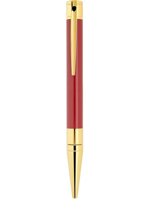 S.t. Dupont D Initial Gold Bordo Tükenmez Kalem 265028