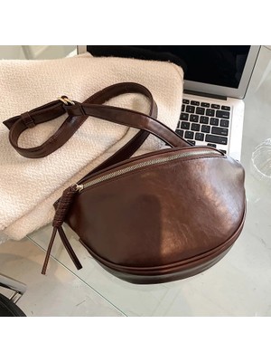 Kensen Shop Siyah Stil Womeurses Için Deri Pu Moda Bel Çantası Crossbody Kemer Çantası Lüks Boy Fanny Paketi Kore Omuz Göğüs Çantası (Yurt Dışından)