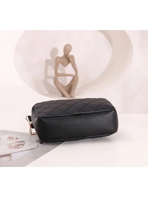 Kensen Shop Siyah Stil Yeni Moda Nakış Kadın Crossbody Çanta Kadın Çantalar Çanta Omuz Çantası (Yurt Dışından)