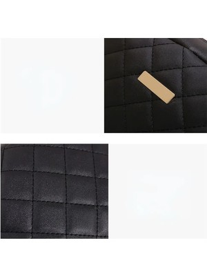 Kensen Shop Siyah Stil Yeni Moda Nakış Kadın Crossbody Çanta Kadın Çantalar Çanta Omuz Çantası (Yurt Dışından)