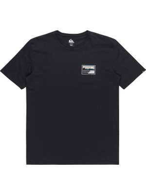 Quiksilver Land And Sea Erkek Mavi Tişört