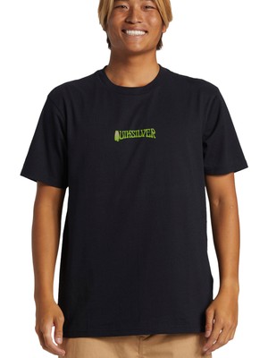 Quiksilver Island Sunrise Moe Erkek Siyah Tişört