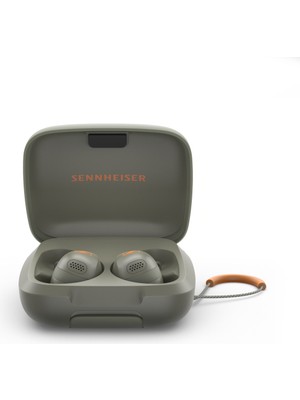 Sennheiser Momentum Sport Bluetooth 5.2, Adaptif ANC, Kalp Atış ve Vücut Sıcaklığı Sensörü, 10mm Sürücü, IP55 Suya ve Toza Dayanıklı, 24 Saat Pil Ömrü, Kablosuz Kulak İçi Spor Kulaklık – Yeşil
