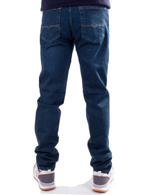 Twister Jeans Twister Vegas 132-278C Mavi Yüksek Bel Rahat Paça Erkek Jeans Pantolon