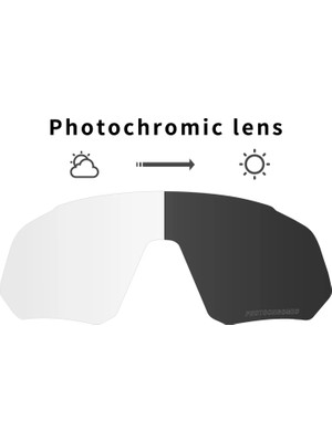 Chaoduo Shop Miyopi Çerçeve Stili KE9408 Tam Kırmızı Mavi Yeşil Polarize Lens Fotokromik Yedek Lensler Bisiklet Bisiklet Güneş Gözlükleri Gözlük Çerçevesi Uygun (Yurt Dışından)