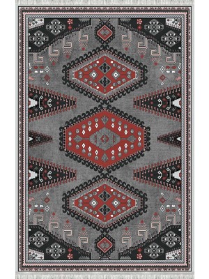 Homier Westa Kalitesi Yıkanabilir Kaymaz Taban Kilim ve Yolluk H-OT-4259