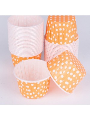 Elgala Muffin Cupcake Kek Kalıbı Puantiyeli Özel Pet Kapsül 20 Adet