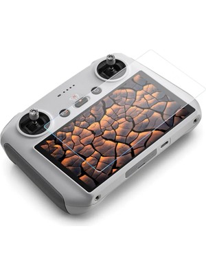 Mettzchrom Dji Mini 3 Pro Rc Dji Mini 4 Pro Rc2 Uzaktan Kumandası Için Cam Ekran Koruyucu