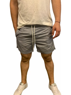 Superfly Swimwear Erkek Gri Şort 21679-05
