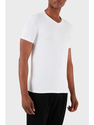 Emporio Armani V Yaka Regular Erkek T Shirt 112010 3F511 00010