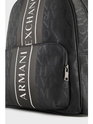 Armani Exchange Tamamı Logo Baskılı Sırt Çantası Erkek Sırt Çantası 952394 CC831 19921