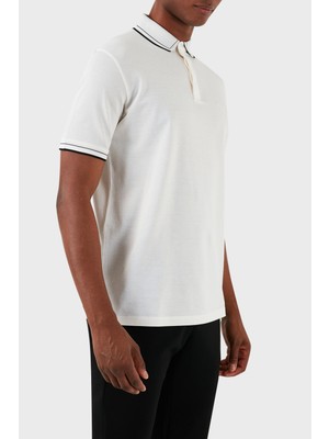 Emporio Armani Pamuklu Regular Fit Polo Yaka T Shirt Erkek Polo Yaka T Shirt 3D1Fm6 1Jtkz 0101