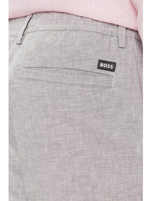 Boss Streç Pamuk Keten Karışımlı Regular Fit Short Erkek Short 50512555 404