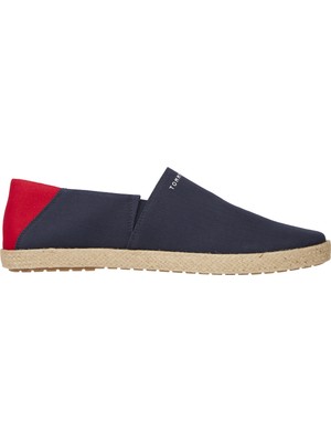 Tommy Hilfiger Lacivert Erkek Espadril Hılfıger Espadrılle Core Textıle