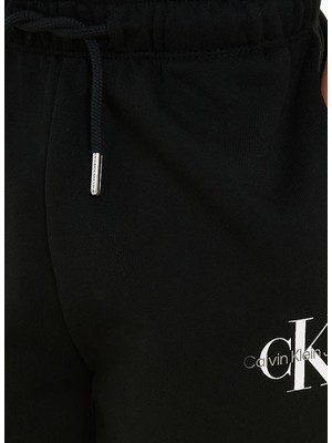 Calvin Klein Normal Siyah Erkek Şort Monogram Relaxed Shorts