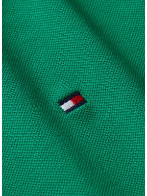 Tommy Hilfiger Yeşil Kadın Polo T-Shirt 1985 Reg Pıque Polo Ss