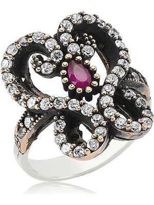 Gumush Gümüş Otantik Bayan Yüzük