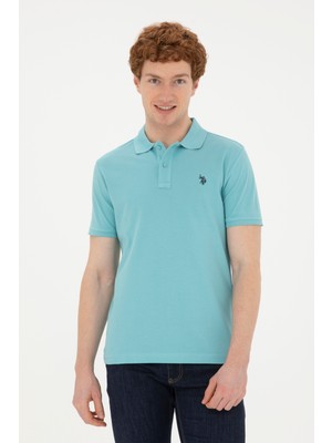 U.S. Polo Assn. Polo Yaka Kısa Kollu Mint Erkek T-Shirt 1792406