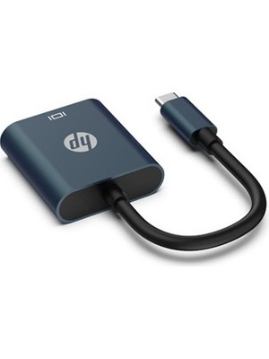 Hp DHC-CT202 Type-C - HDMI Görüntü Adaptörü Siyah