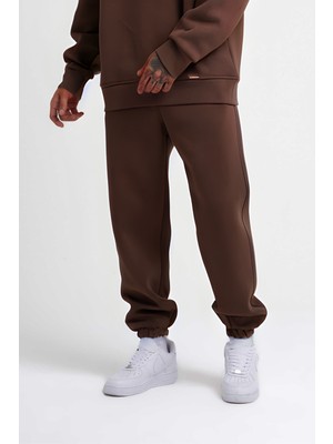 Yakamel Erkek 3 Iplik Oversize Eşofman Altı