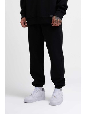 Yakamel Erkek 3 Iplik Oversize Eşofman Altı