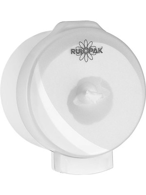 Rulopak Modern Mini Cimri Tuvalet Kağıdı Dispenseri Derin T.beyaz