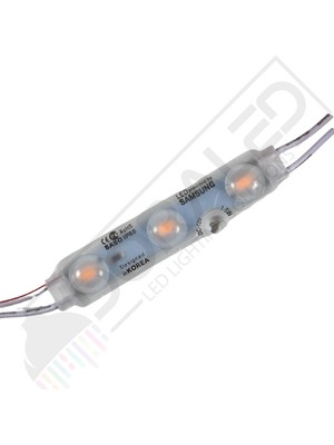 Dora Led Samsung 3'lü Led Modül 12 Volt Gün Işığı -10 Adet