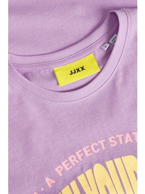 Jjxx Jxletitia Kadın Mor T-Shirt 12252011-LILACBREEZE