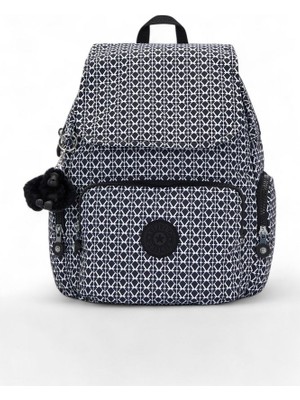 Kipling City Zip S Signature Kadın Sırt Çantası KI6345