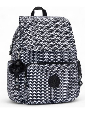 Kipling City Zip S Signature Kadın Sırt Çantası KI6345