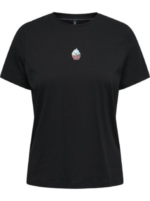 Only Bayan Dikiş Detaylı T-Shirt 15316728