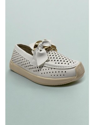 Massima 0008 Beyaz Ortopedik Kadın Günlük Ayakkabı