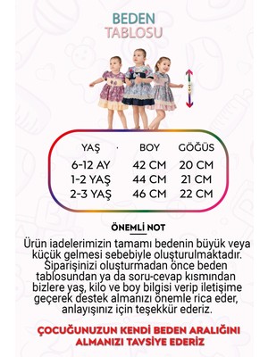 Bebesev Kız Çocuk Doğum Günü Parti Düğün Elbisesi Tüllü Tütü Astarlı