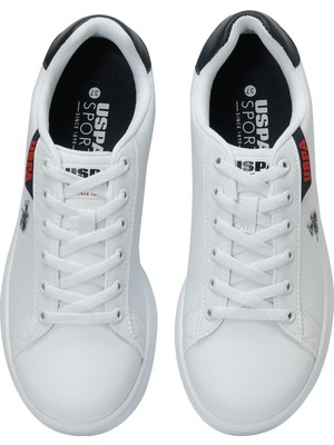 U.s. Polo Assn. Costa Wmn 4fx Beyaz Kadın Sneaker