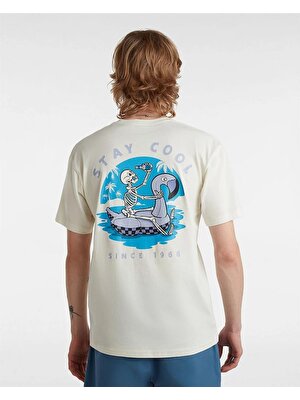 Vans Stay Cool Ss Tee Marshmallow Erkek T-Shirt