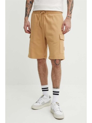 Timberland Woven Badge (Bb) Cargo Sweatshort Lıght Wheat Boot Erkek Şort