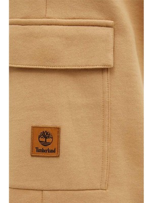 Timberland Woven Badge (Bb) Cargo Sweatshort Lıght Wheat Boot Erkek Şort