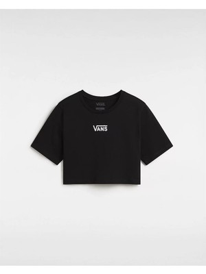 Vans Flying V Crew Crop Iı Siyah Kadın T-Shirt