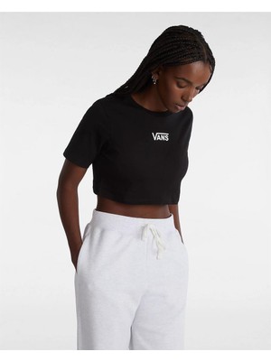 Vans Flying V Crew Crop Iı Siyah Kadın T-Shirt