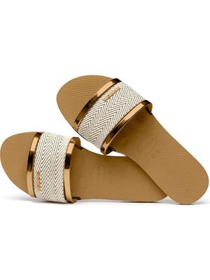 Havaianas You Trancoso Premium Bronze  Bronz Kadın Terlik