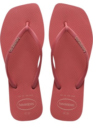 Havaianas Square Logo Pop Up Pau Brasil  Pembe Kadın Terlik