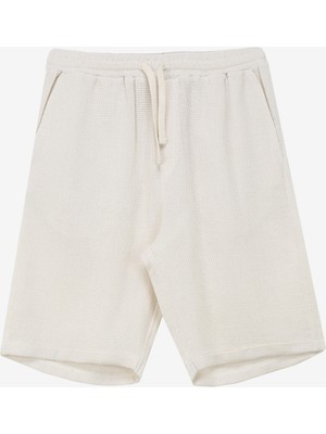 Fabrika Bej Erkek Basic Bermuda Şort F4SM-SHT 0934
