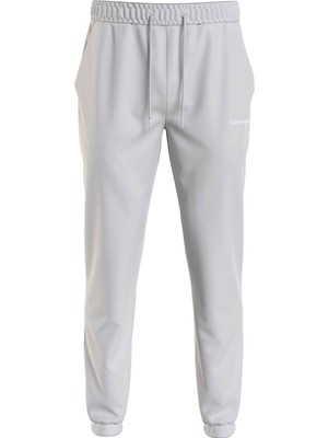 Calvin Klein Jeans Normal Açık Gri Erkek Eşofman Altı J30J324739PC8