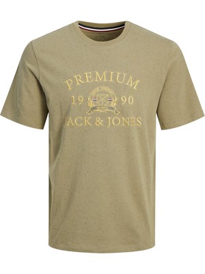 Jack & Jones Baskılı Haki Erkek Çocuk T-Shirt Jprbludave Ss Tee Sg Jnr