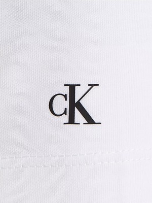 Calvin Klein Beyaz Erkek Çocuk T-Shirt Chest Inst. Logo Ss T-Shirt