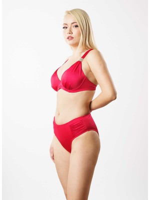 Louren Kırmızı Kadın Bikini Takım LRN24YKB1865