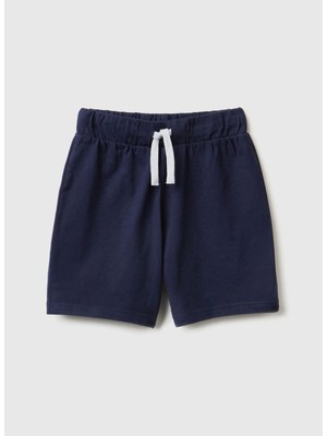 Benetton Normal Lacivert Erkek Şort 3BL0G900Q