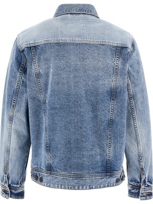 Guess Mavi Erkek Denim Ceket M4GXN6D4YO0PCIG_DEAN Jacket - Eco C