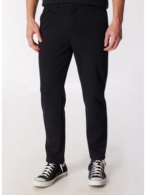 U.s. Polo Assn. Normal Bel Normal Paça Jogger Lacivert Erkek Pantolon Stk-Tunah