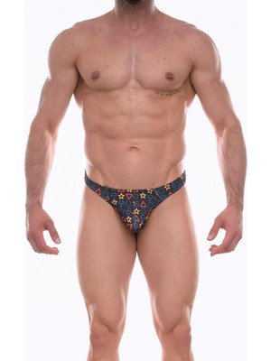 Alışveriş Parkı Erkek  Desenli Tanga Çamaşır